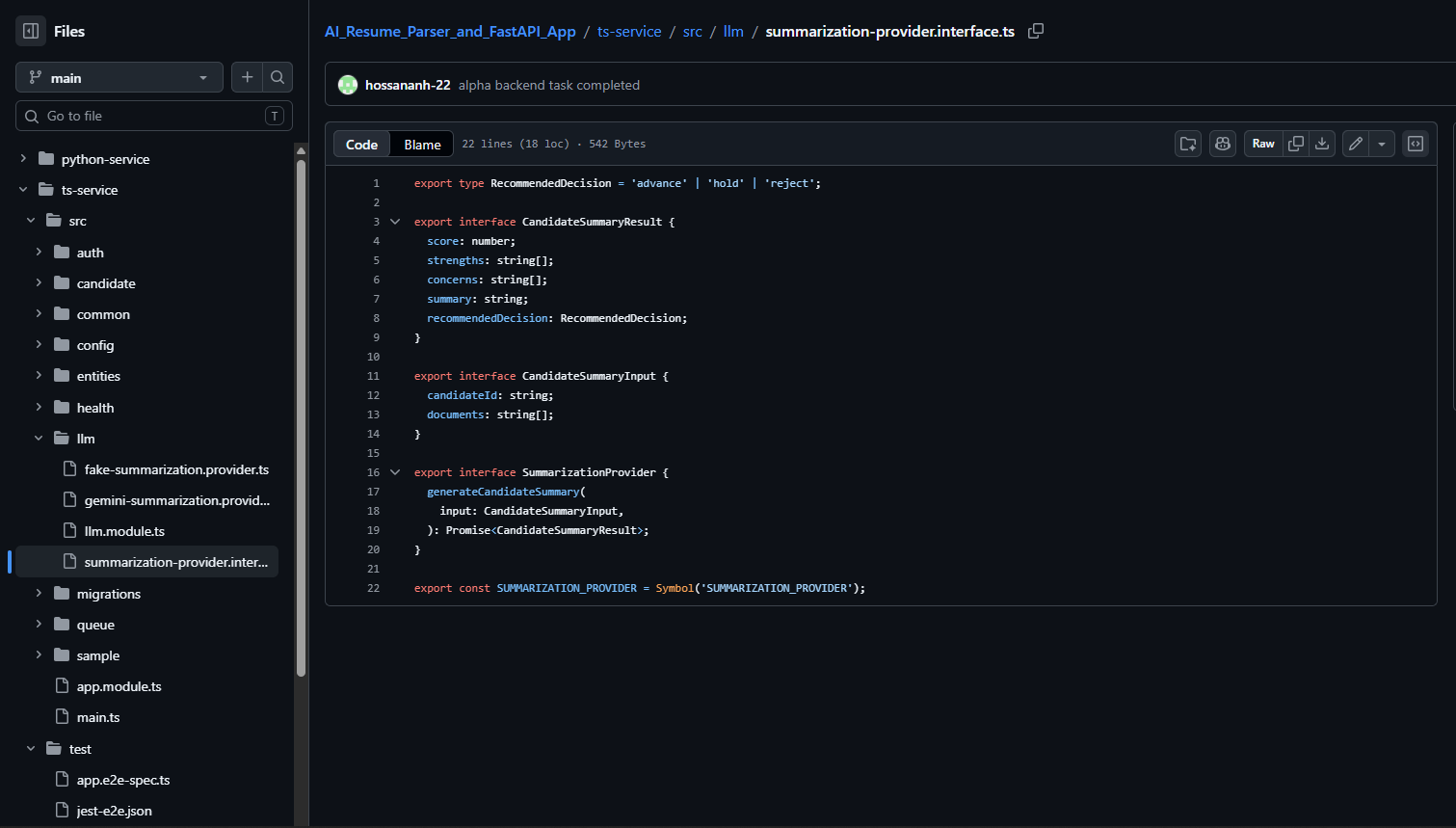 AI Resume Parser